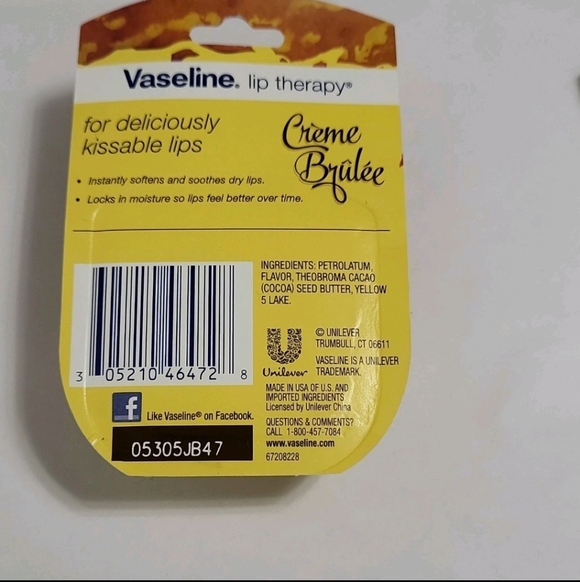 Vaseline Lip Therapy Crème Brûlée Lip Balm - Picture 3 of 5